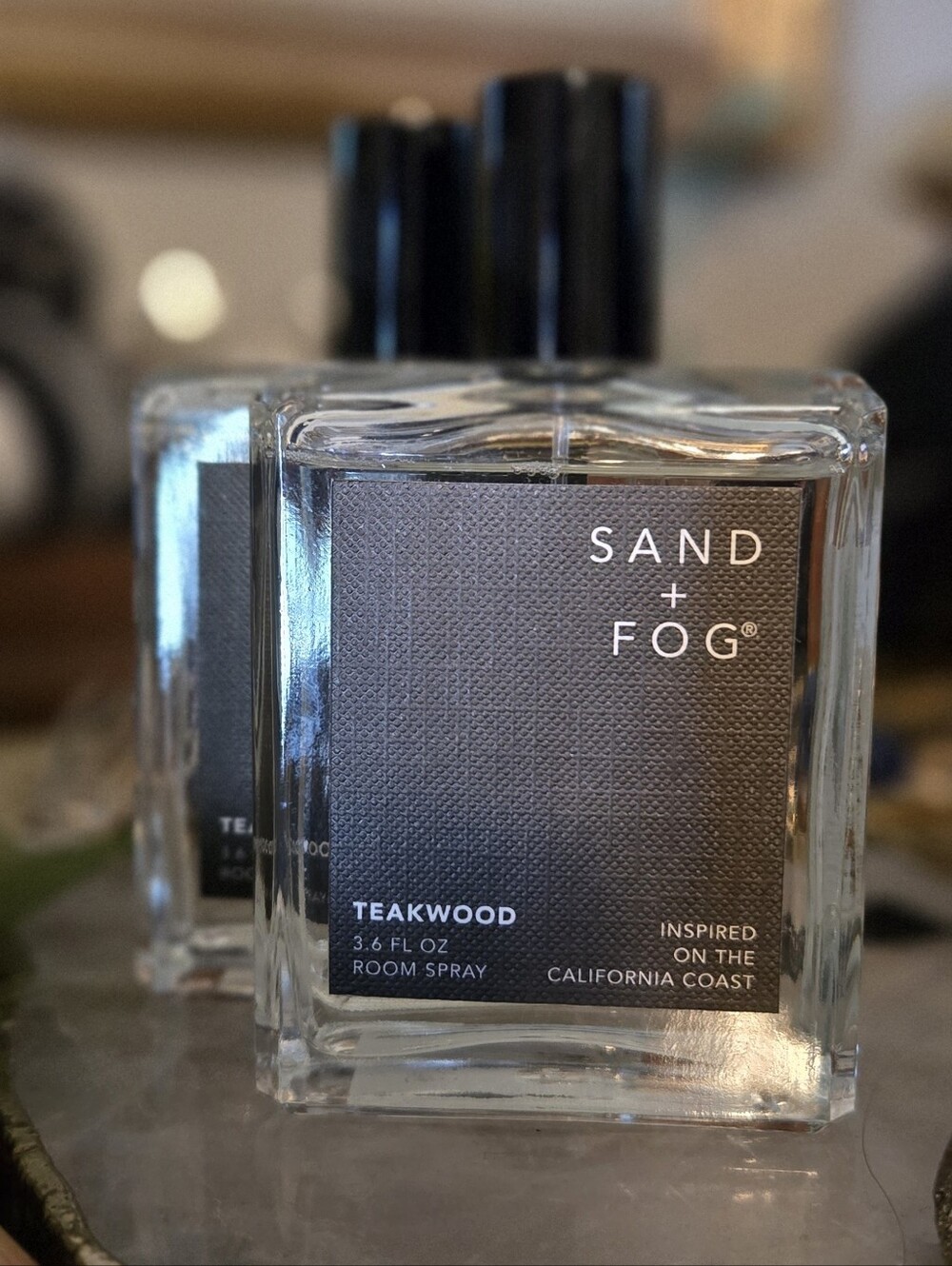 Two New Sand + Fog Teakwood Home Scent